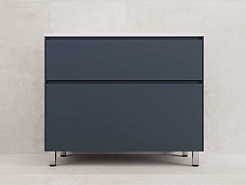 Style Line Мебель для ванной Лима 100 Plus эмаль графит матовая – фотография-4